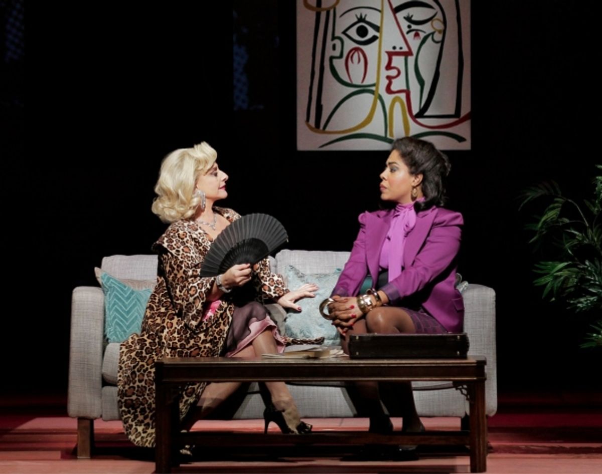 Patti LuPone and de'Adre Aziza at 